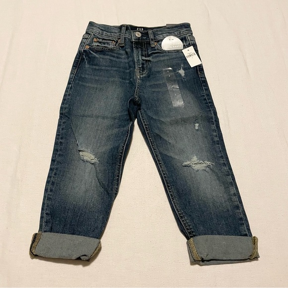 Gap Kids Stretch High Rise Jeans Size 7 - Picture 1 of 16